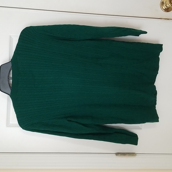 Chaps Ladies Cable Cardigan - Picture 2 of 10